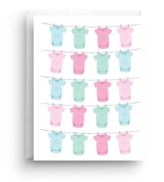 Baby Onesies card
